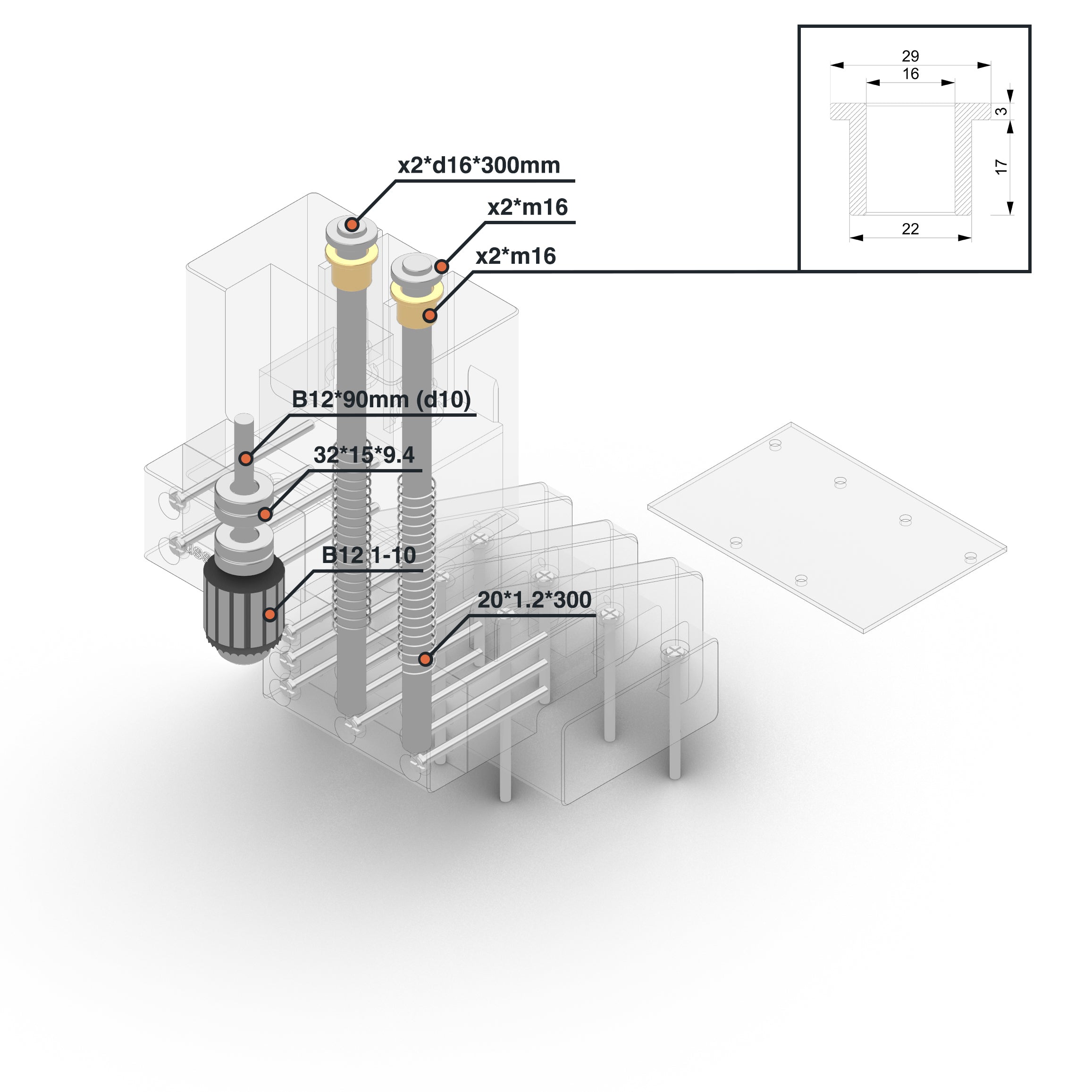 Drill Press || Digital Download