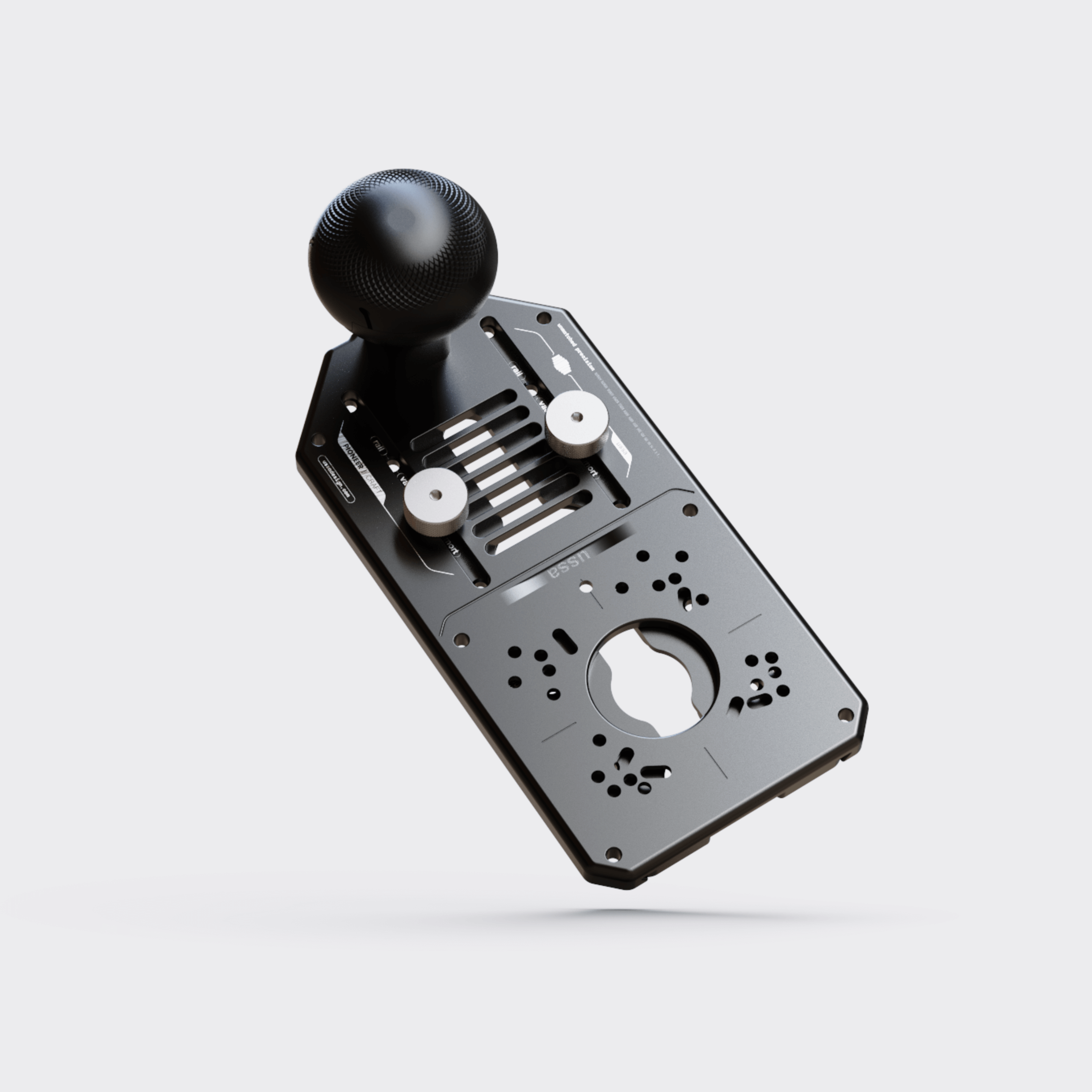 Pioneer Craft - Trim Router Jig || Aluminum Version