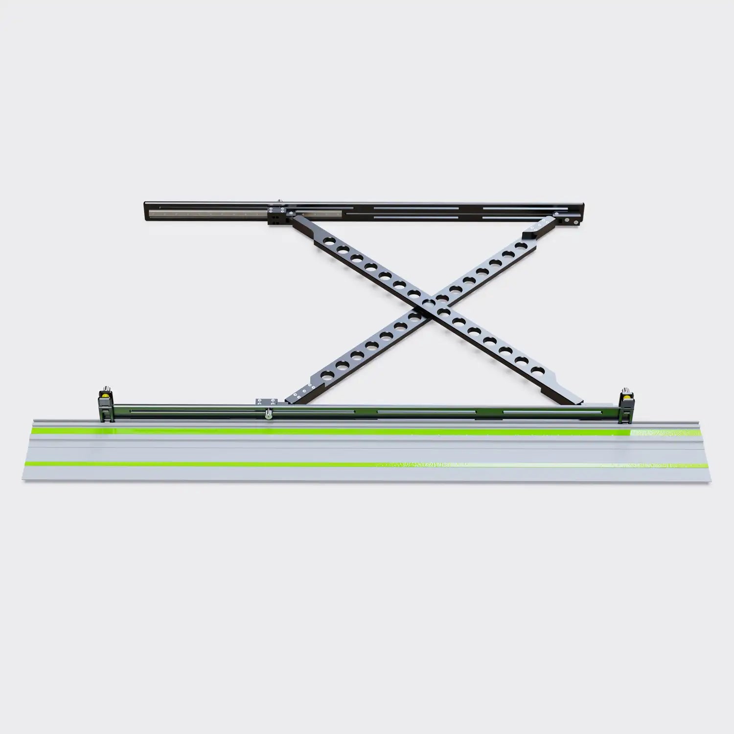 COMPASS - Parallel Rail Guide for Sheet Cutting