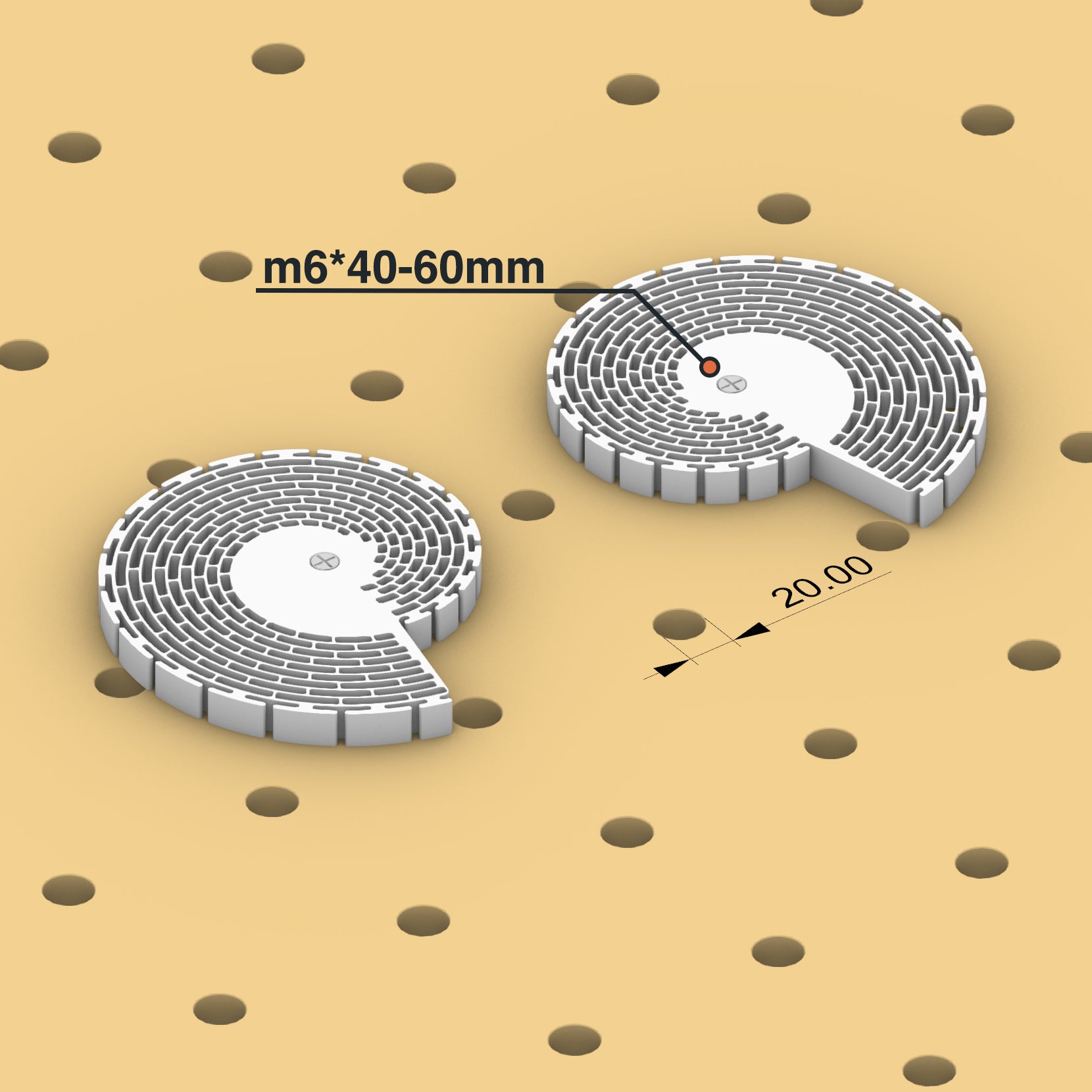 Fibonacci Clamp || Digital Download
