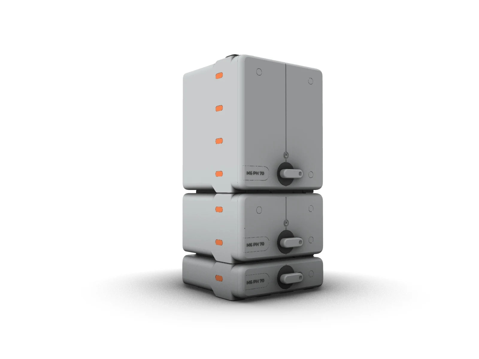 S3 drawer family, shown in several heights