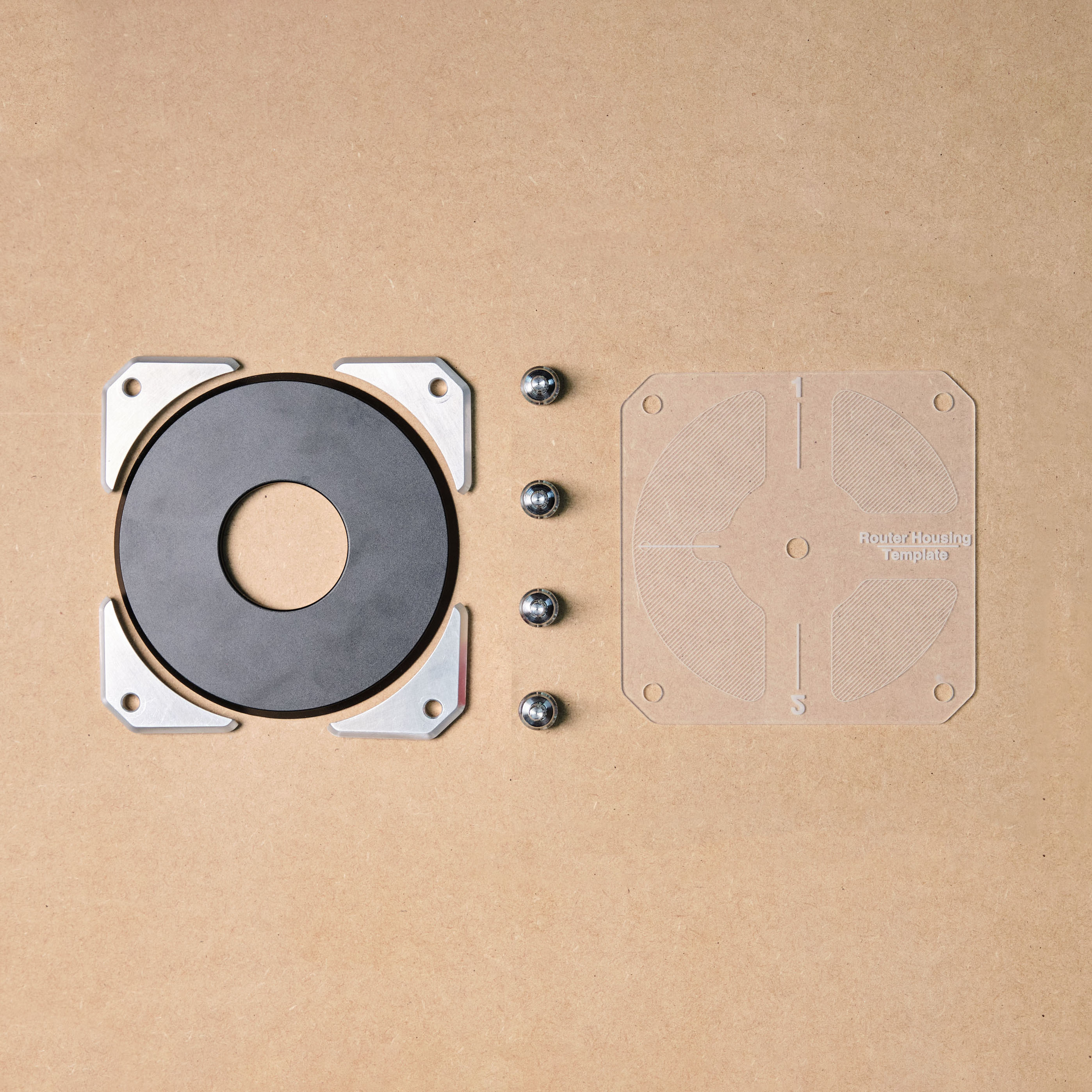360 Degrees Pioneer Router Plate || Physical Product
