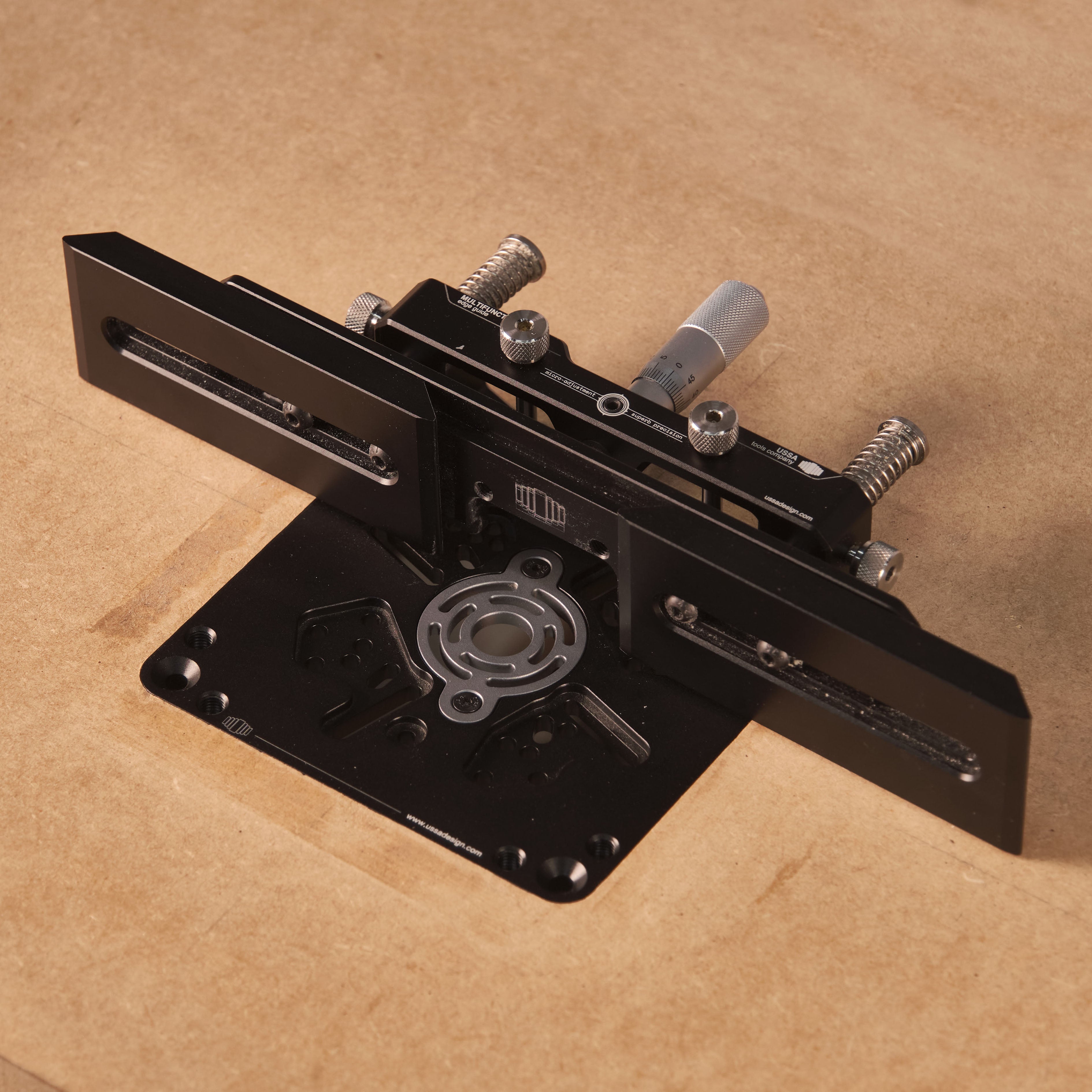 Router Table Plate + Multifunctional Edge Guide  || Physical Product