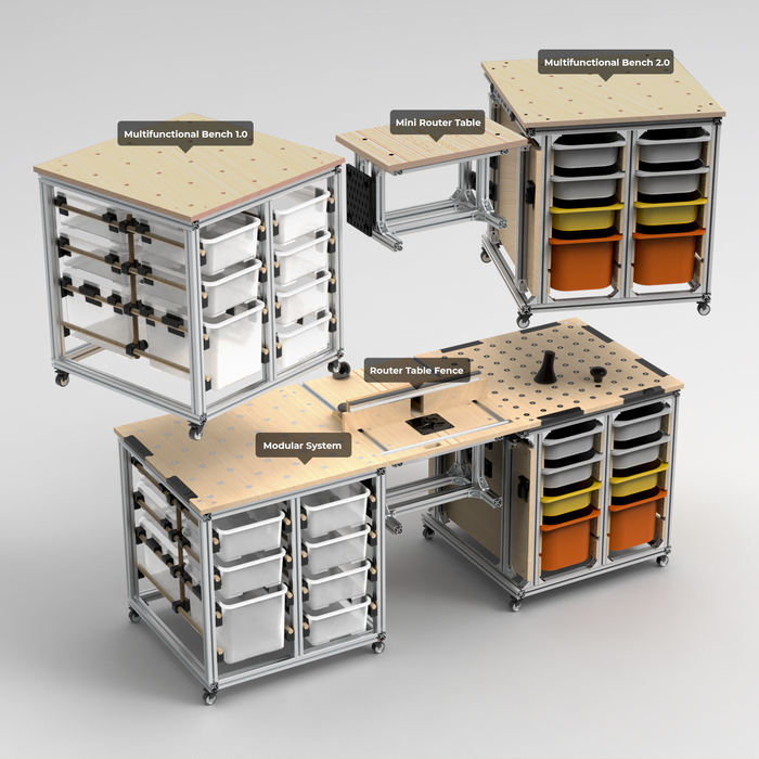 Modul Bench Modular Bench || Peg board models