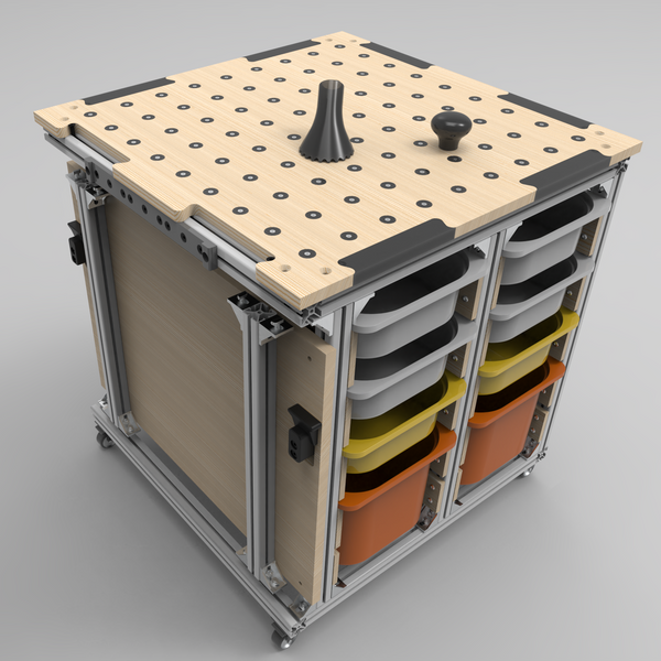 Modular Bench || Peg board models