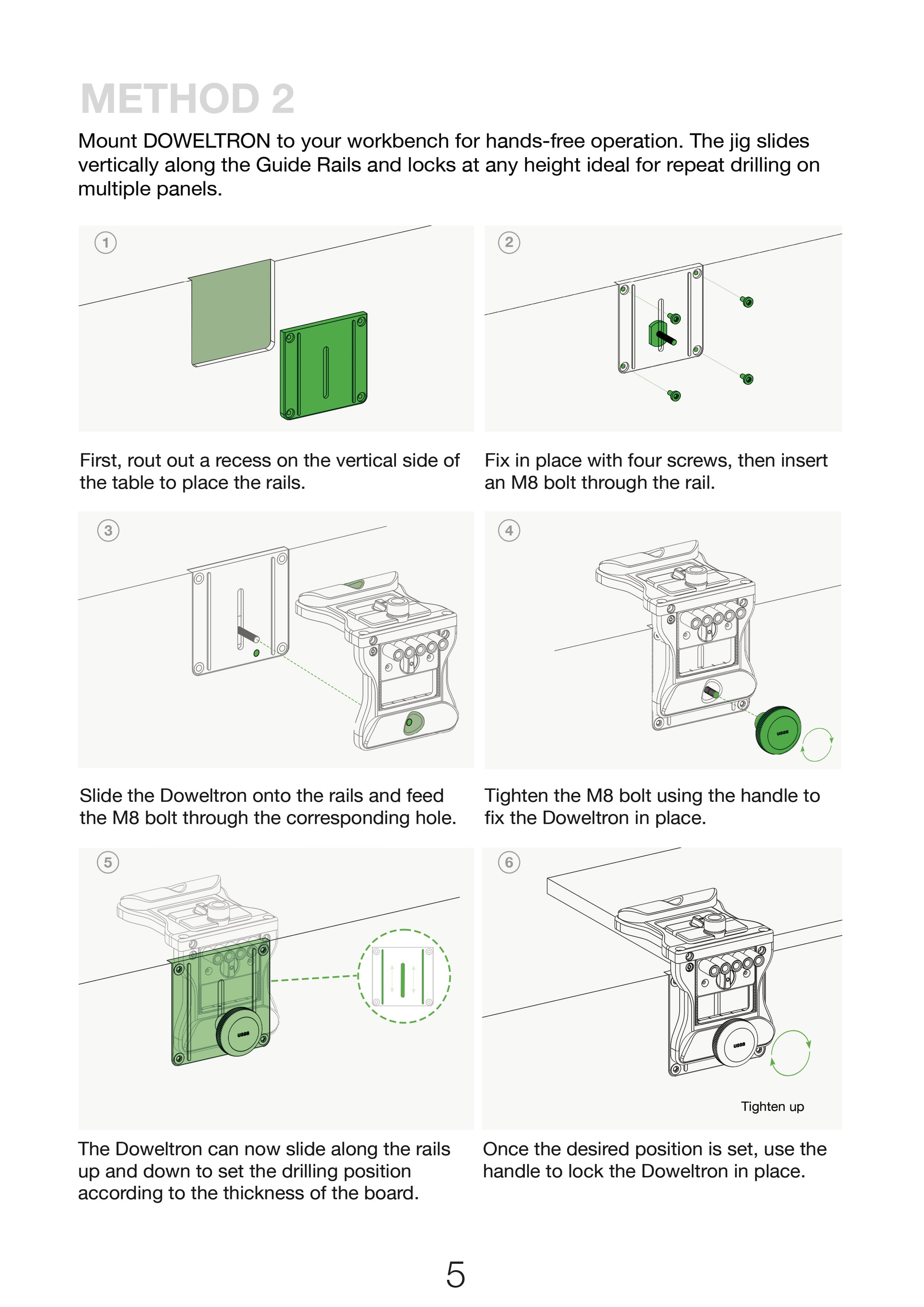 DOWELTRON - Ultimate Cabinet Joinery Jig