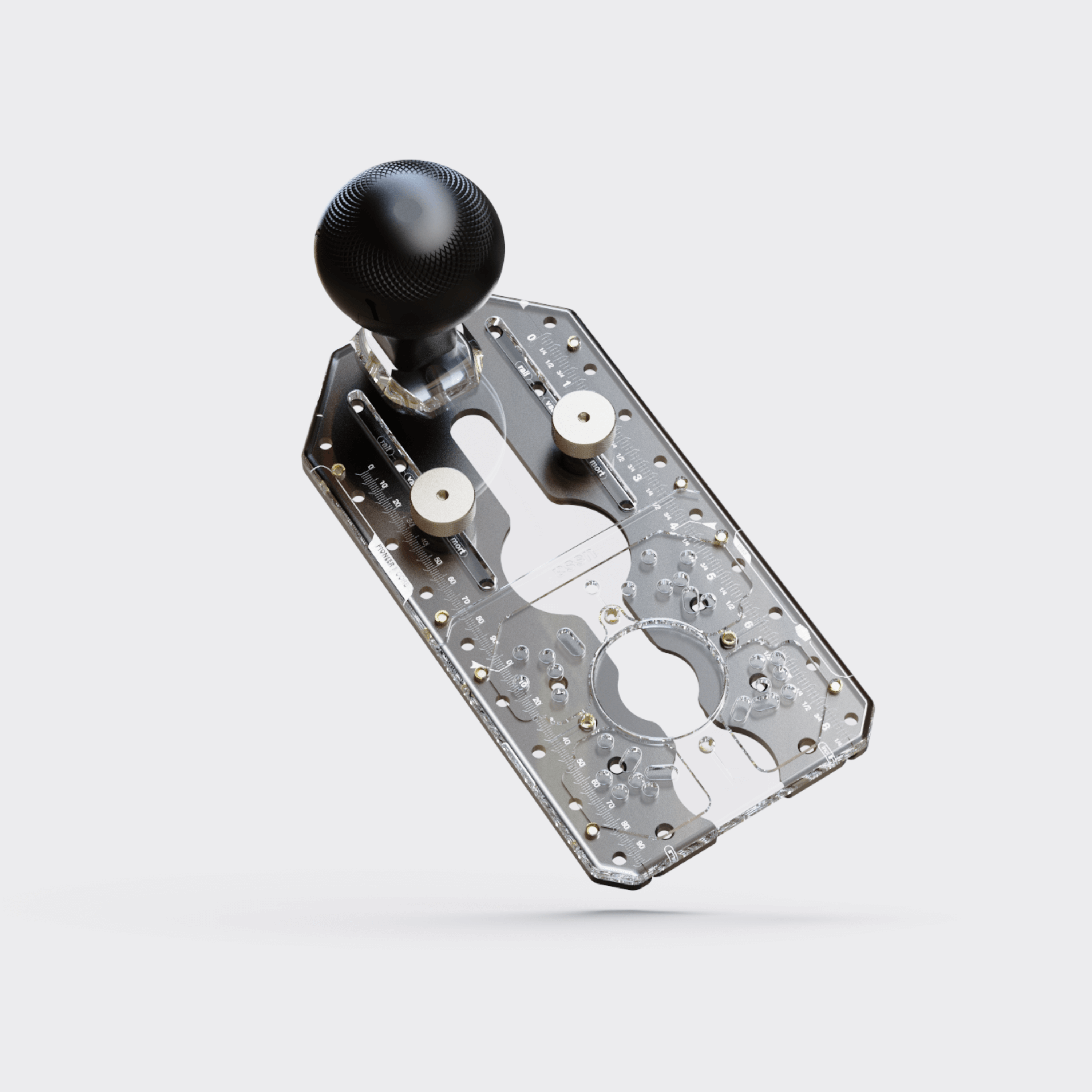 Pioneer Core - Trim Router Jig || Polycarbonate Version