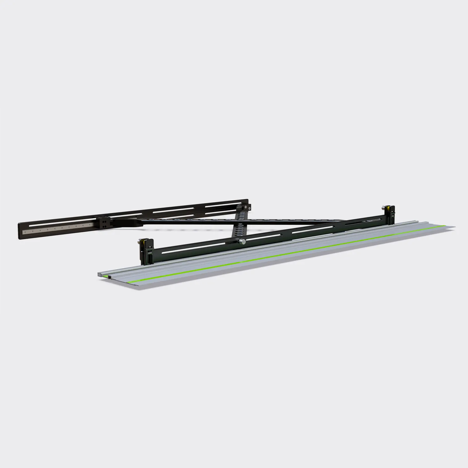 COMPASS - Parallel Rail Guide for Sheet Cutting