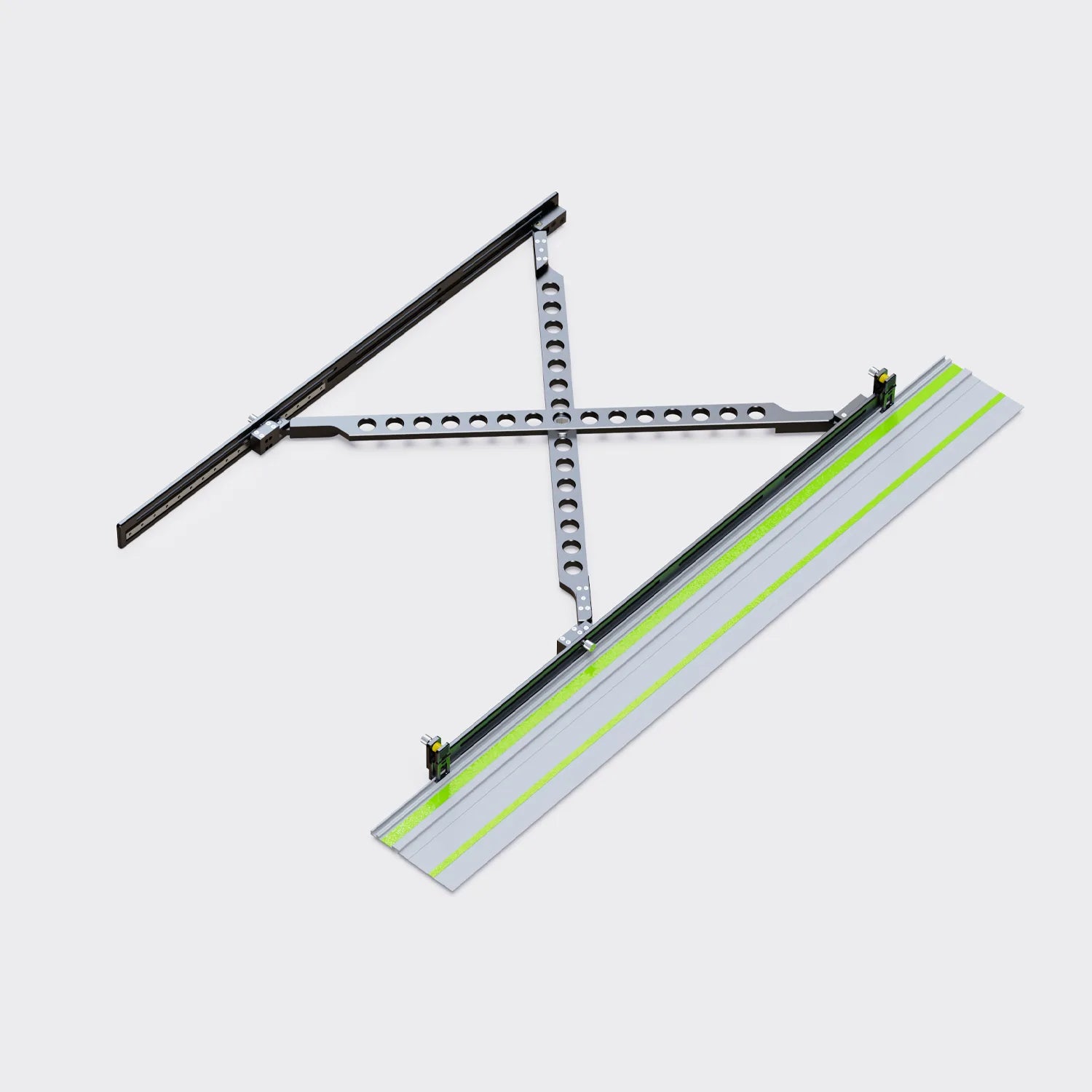 COMPASS - Parallel Rail Guide for Sheet Cutting