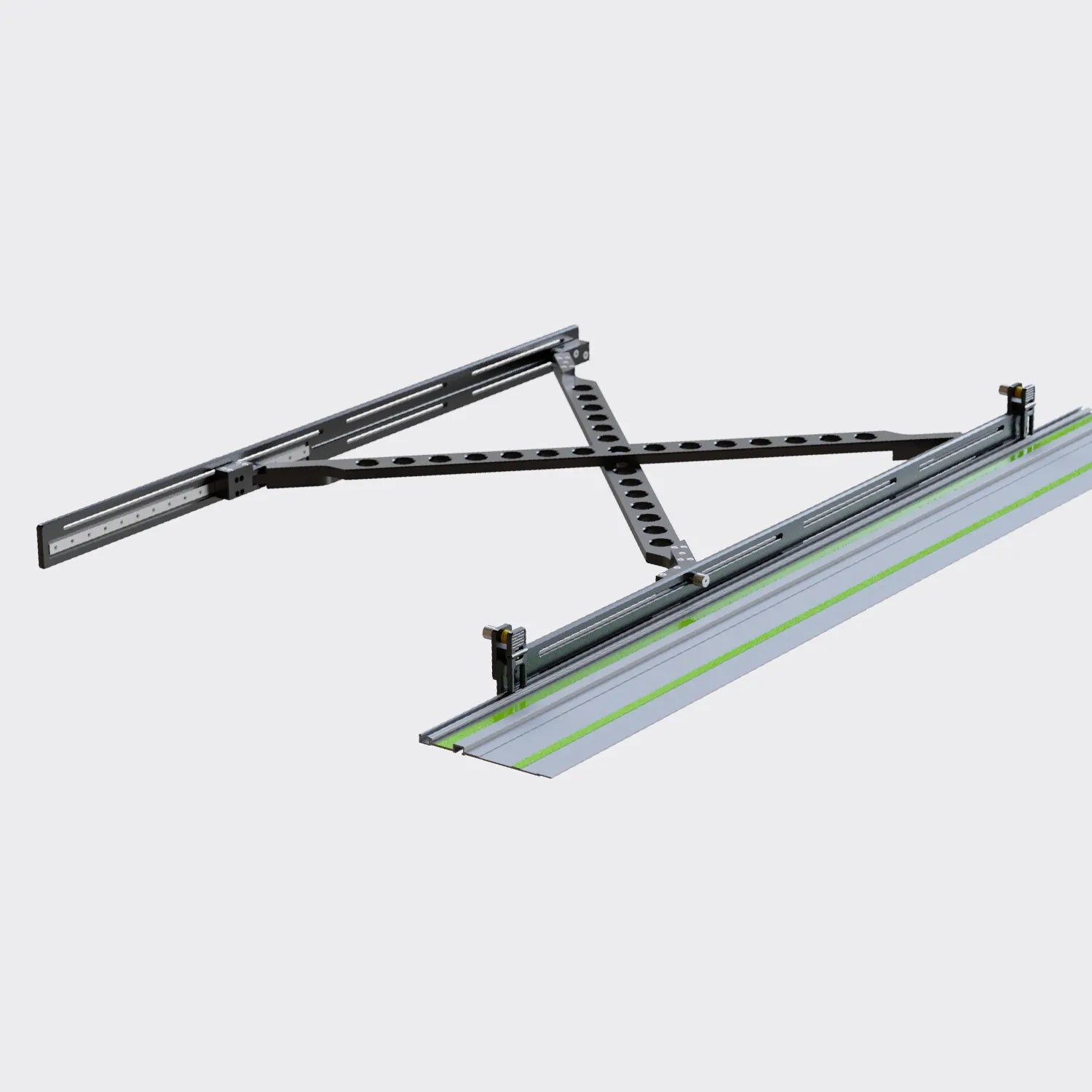 COMPASS - Parallel Rail Guide for Sheet Cutting