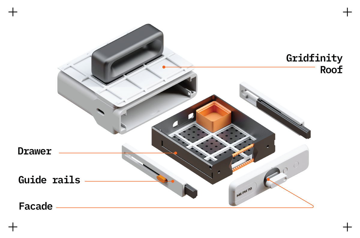 Vault: Modulares Lagersystem