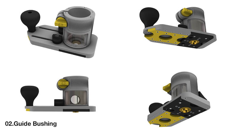 Free 3D file Router Template Guide Bushings 🕳️・3D printable model to  download・Cults