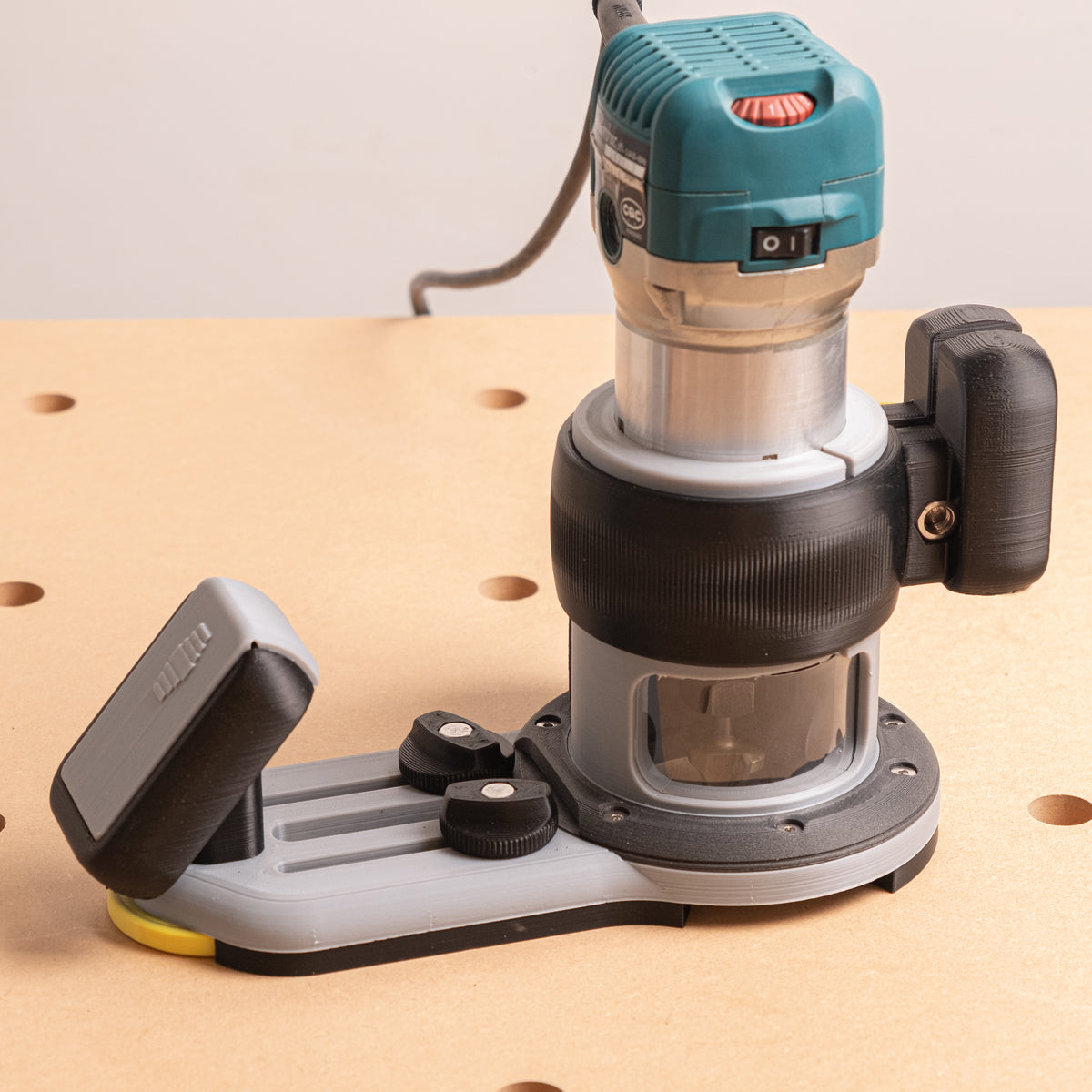 Adjustable Router Trimmer All in 1 Trim Router jig || Digital files